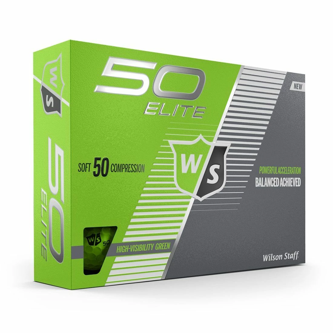 Wilson Staff Wilson Fifty Elite Green Golf Balls 3 Wilson Staff Wilson Fifty Elite Green Golf Balls