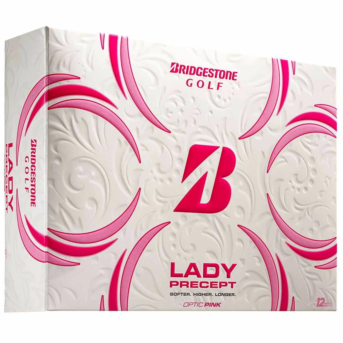 Bridgestone Lady Precept Pink Golf Balls 3 Bridgestone Lady Precept Pink Golf Balls