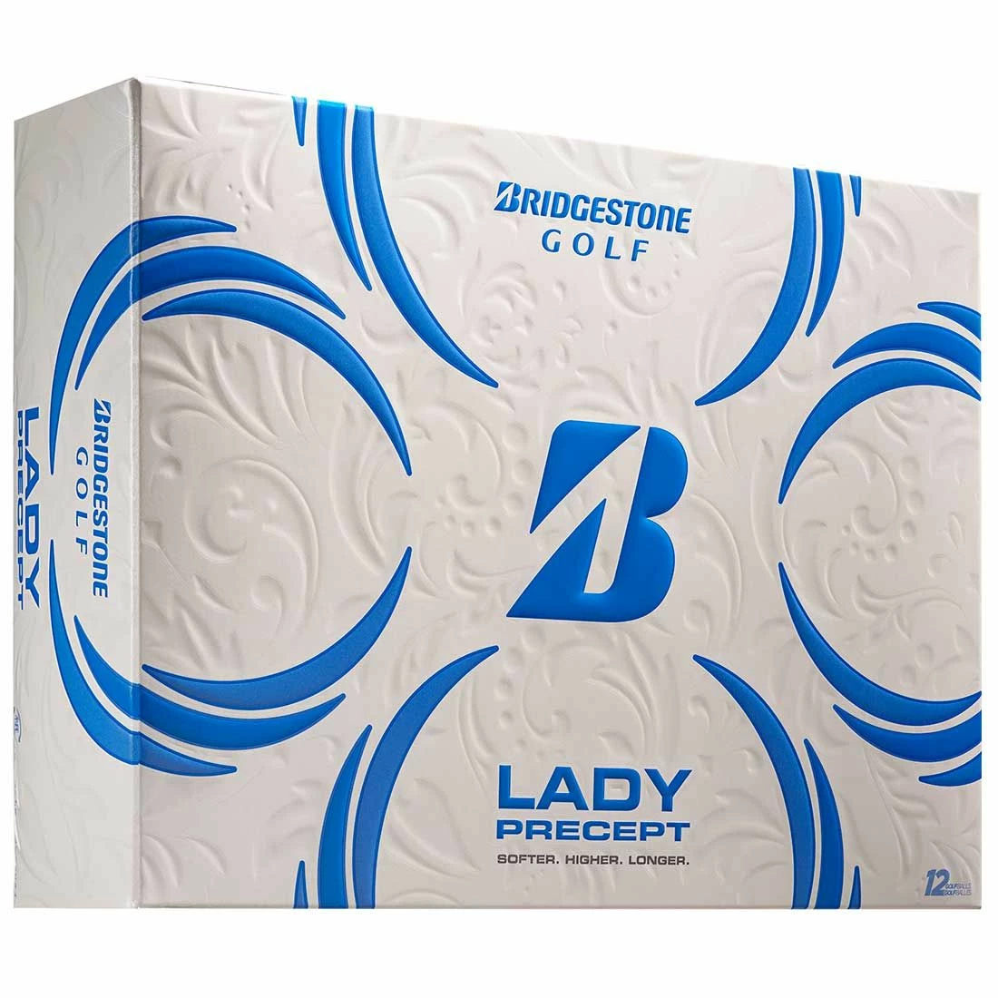 Bridgestone Lady Precept White Personalized Golf Balls 3 Bridgestone Lady Precept White Personalized Golf Balls