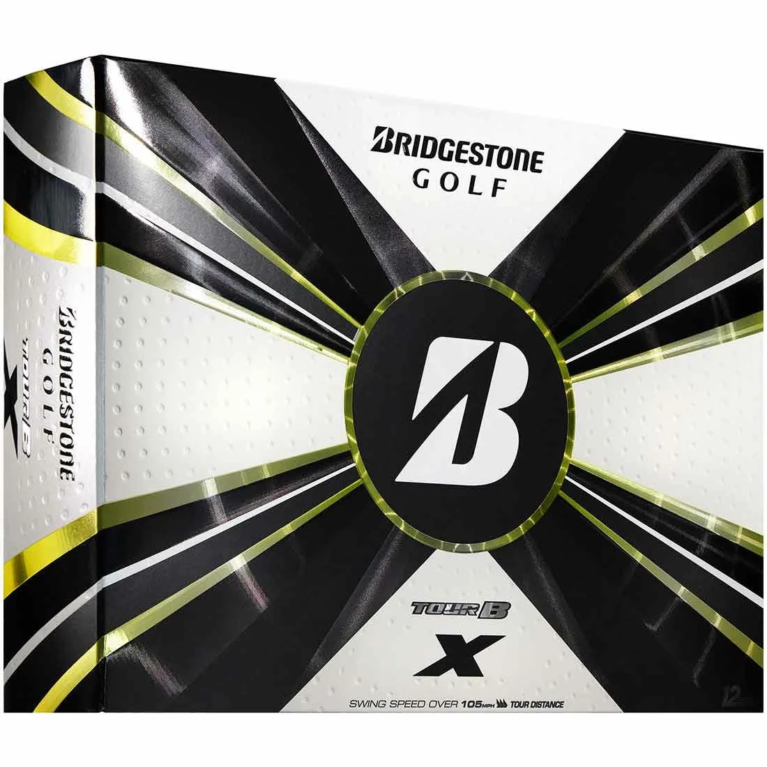 Bridgestone Tour B X White Golf Balls 3 Bridgestone Tour B X White Golf Balls