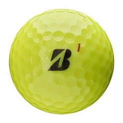 Bridgestone Tour B X Yellow Personalized Golf Balls -Golf Balls Sales bridgestone 2022 tour b x yellow golf balls front itempicture