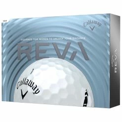 Callaway 2021 Women's REVA White Golf Balls