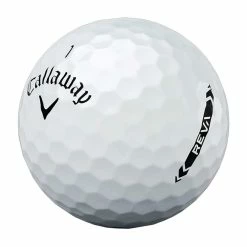 Callaway Women's REVA White Personalized Golf Balls -Golf Balls Sales callaway 2021 women s reva white golf balls sidestamp 1