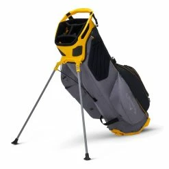 Callaway 2022 Fairway Plus Stand Bag 14 Callaway 2022 Fairway Plus Stand Bag -Golf Balls Sales callaway 2022 fairway plus stand bag black charcoal goldenrod back itempicture
