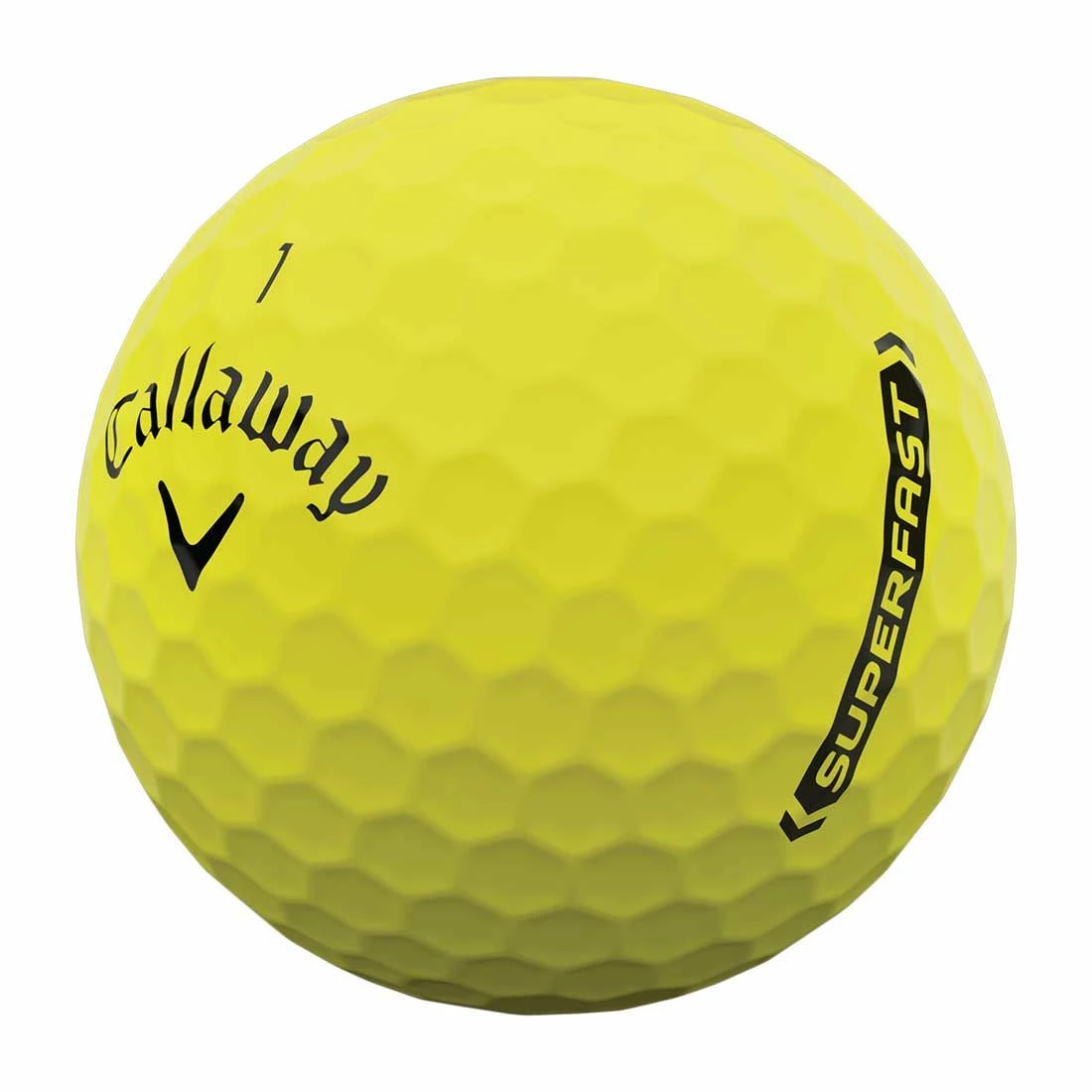 Callaway Superfast Bold Yellow 15-Pack Personalized Golf Balls 4 Callaway Superfast Bold Yellow 15-Pack Personalized Golf Balls - Image 2