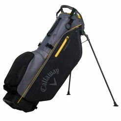 Callaway Fairway C Stand Bag -Golf Balls Sales callaway 2023 fairway c stand bag graphite black plaid goldenrod itempicture