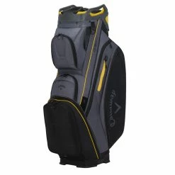 Callaway ORG 14 Cart Bag -Golf Balls Sales callaway 2023 org 14 cart bag graphite black plaid goldenrod itempicture