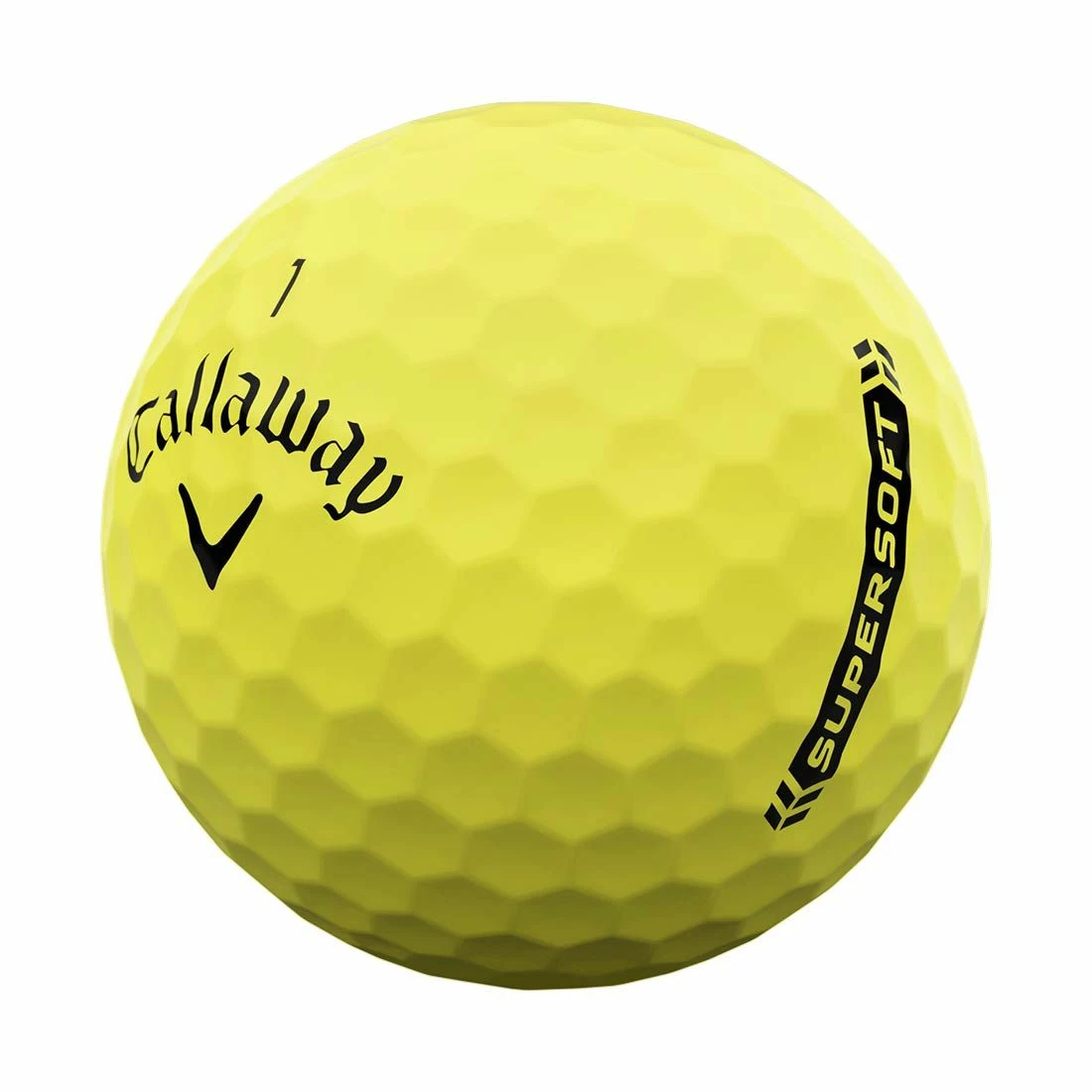 Callaway Supersoft Yellow Golf Balls 4 Callaway Supersoft Yellow Golf Balls - Image 2