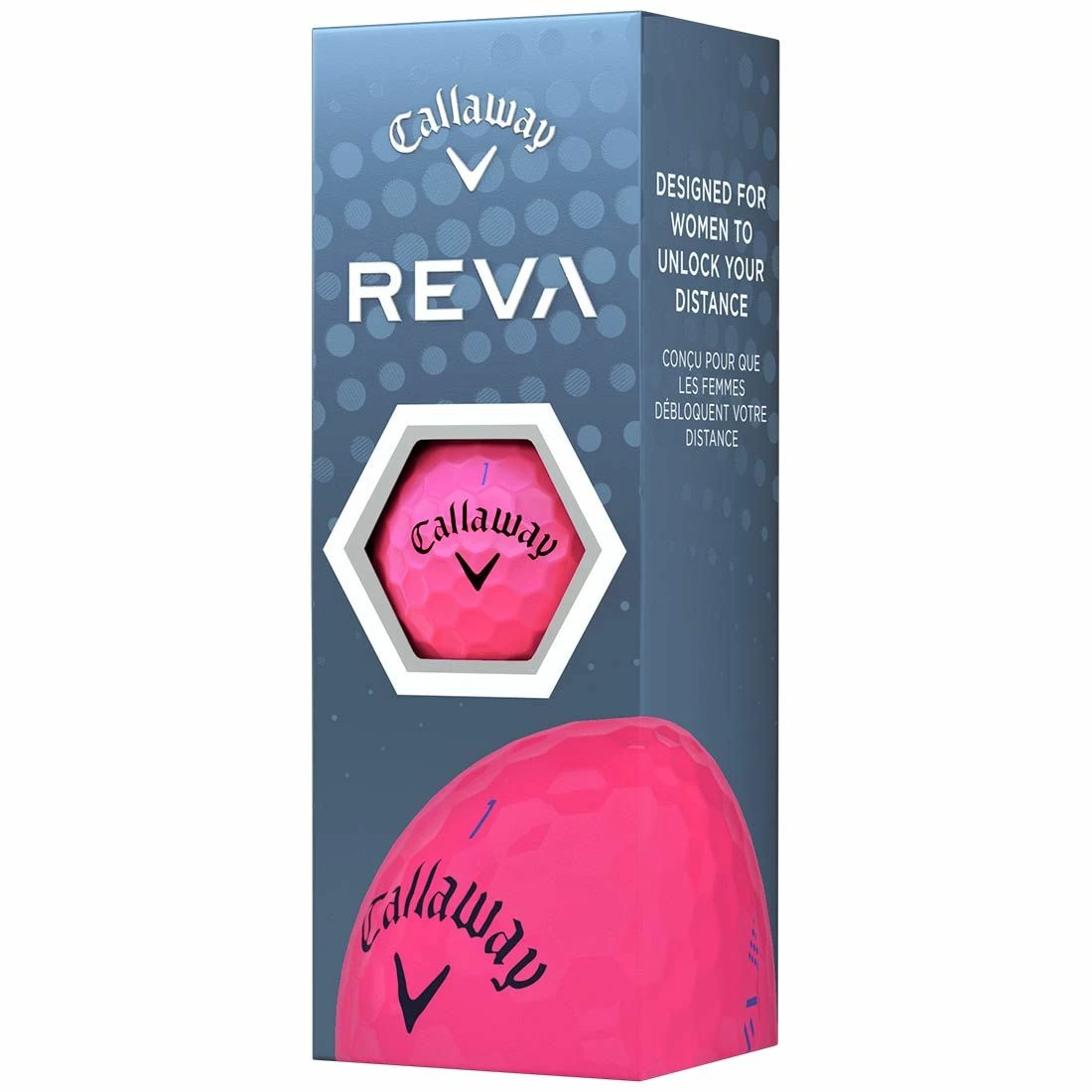 Callaway Women's REVA Pink Golf Balls 5 Callaway Women's REVA Pink Golf Balls - Image 3