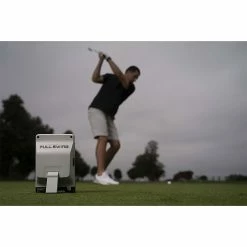 Full Swing KIT Golf Launch Monitor -Golf Balls Sales full swing launch monitor phone in action itempicture
