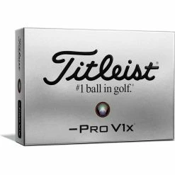 Titleist Pro V1x Left Dash Custom Number Golf Balls