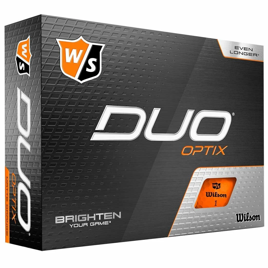 Wilson Staff DUO Optix Orange Golf Balls 3 Wilson Staff DUO Optix Orange Golf Balls