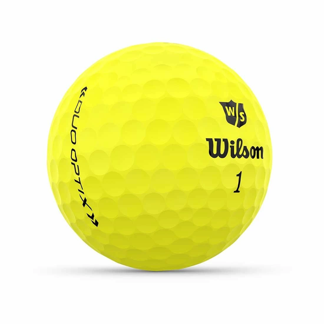Wilson Staff DUO Optix Yellow Golf Balls 4 Wilson Staff DUO Optix Yellow Golf Balls - Image 2