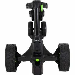 MGI Zip X5 Lithium Electric Golf Caddy -Golf Balls Sales mgi zip x5 lithium electric golf caddy black wheels out itempicture