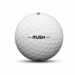 Pinnacle Rush White Personalized Golf Balls -Golf Balls Sales pinnacle rush 15 pack white golf balls 2019 ball stamp itempicture 1