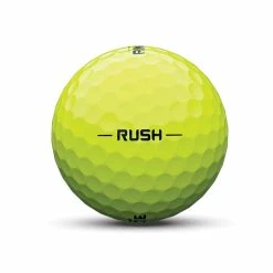 Pinnacle Rush Yellow Personalized Golf Balls -Golf Balls Sales pinnacle rush 15 pack yellow golf balls 2019 ball stamp itempicture