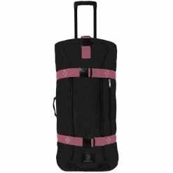 Club Glove Rolling Duffel III XL Travel Bag -Golf Balls Sales rd3 xl black pink front 1
