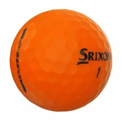 Srixon Soft Feel 12 Brite Orange Golf Balls -Golf Balls Sales srixon soft feel 12 brite orange golf balls side itempicture