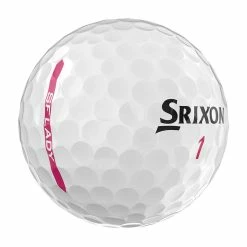 Srixon Women's Soft Feel Lady 7 White Golf Balls -Golf Balls Sales srixon soft feel lady 7 white golf balls side itempicture