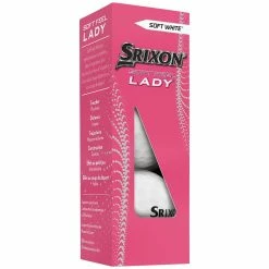 Srixon Women's Soft Feel Lady 8 Golf Balls -Golf Balls Sales srixon womens soft feel lady 8 white golf balls sleeve itempicture