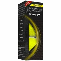 Srixon Z-Star 8 Yellow Golf Balls -Golf Balls Sales srixon z star 8 yellow golf balls sleeve itempicture