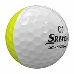Front Page -Golf Balls Sales srixon z star divide whiteyellow golf balls ball angle itempicture