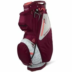 Sun Mountain 2022 Women's Sync Cart Bag 10 Sun Mountain 2022 Women's Sync Cart Bag -Golf Balls Sales sun mountain 2022 womens sync cart bag grey camo berry coral itempicture