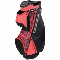 Sun Mountain Women's Sync Cart Bag -Golf Balls Sales sun mountain 2023 womens sync cart bag black coral cheetah itempicture
