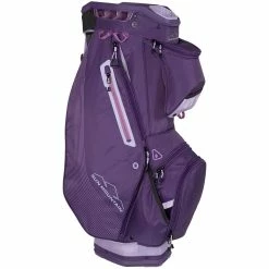 Sun Mountain Women's Sync Cart Bag -Golf Balls Sales sun mountain 2023 womens sync cart bag lilac regal violet back itempicture