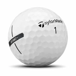 TaylorMade Distance+ Golf Balls -Golf Balls Sales taylormade 2021 distance plus white golf balls side stamp