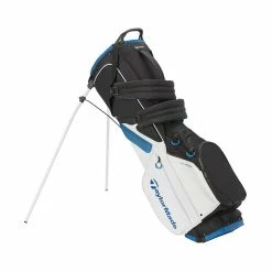 TaylorMade 2022 FlexTech Stand Bag -Golf Balls Sales taylormade 2022 flextech stand bag white black blue back itempicture