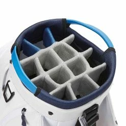 TaylorMade 2022 Cart Lite Cart Bag 12 TaylorMade 2022 Cart Lite Cart Bag -Golf Balls Sales taylormade 2022 cart lite cart bag white navy top itempicture