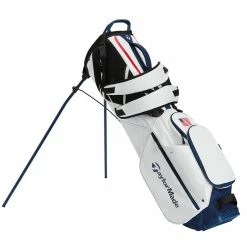 TaylorMade FlexTech Lite Stand Bag -Golf Balls Sales taylormade 2023 flextech lite stand bag usa flag left itempicture