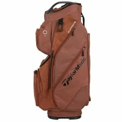 TaylorMade Supreme Cart Bag -Golf Balls Sales taylormade 2023 supreme cart bag brown right itempicture