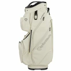TaylorMade Supreme Premium Cart Bag -Golf Balls Sales taylormade 2023 supreme premium cart bag ivory right itempicture