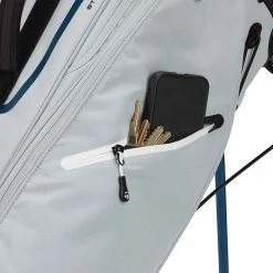 TaylorMade Women's FlexTech Lite Stand Bag -Golf Balls Sales taylormade 2023 womens flextech lite stand bag grey kalea detail itempicture