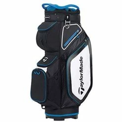 TaylorMade 8.0 Cart Bag -Golf Balls Sales taylormade 8 0 cart bag black white blue itempicture