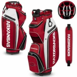 Team Effort NCAA Bucket III Cooler Cart Bag -Golf Balls Sales team effort ncaa bucket 3 cooler cart bag arkansas razorbacks itempicture