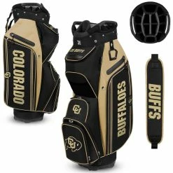 Team Effort NCAA Bucket III Cooler Cart Bag -Golf Balls Sales team effort ncaa bucket 3 cooler cart bag colorado buffaloes itempicture