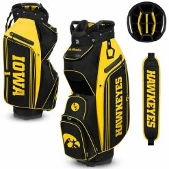 Team Effort NCAA Bucket III Cooler Cart Bag -Golf Balls Sales team effort ncaa bucket 3 cooler cart bag iowa hawkeyes itempicture