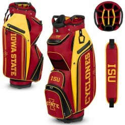 Team Effort NCAA Bucket III Cooler Cart Bag -Golf Balls Sales team effort ncaa bucket 3 cooler cart bag iowa state cyclones itempicture