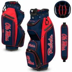 Team Effort NCAA Bucket III Cooler Cart Bag -Golf Balls Sales team effort ncaa bucket 3 cooler cart bag mississippi rebels itempicture