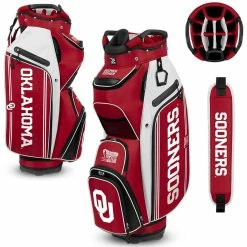 Team Effort NCAA Bucket III Cooler Cart Bag -Golf Balls Sales team effort ncaa bucket 3 cooler cart bag oklahoma sooners itempicture