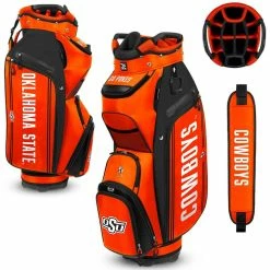 Team Effort NCAA Bucket III Cooler Cart Bag -Golf Balls Sales team effort ncaa bucket 3 cooler cart bag oklahoma state cowboys itempicture
