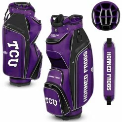 Team Effort NCAA Bucket III Cooler Cart Bag -Golf Balls Sales team effort ncaa bucket 3 cooler cart bag texas christian horned frogs itempicture