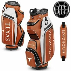 Team Effort NCAA Bucket III Cooler Cart Bag -Golf Balls Sales team effort ncaa bucket 3 cooler cart bag texas longhorns itempicture