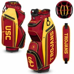 Team Effort NCAA Bucket III Cooler Cart Bag -Golf Balls Sales team effort ncaa bucket 3 cooler cart bag usc trojans itempicture