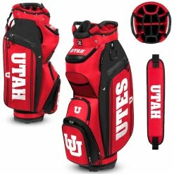 Team Effort NCAA Bucket III Cooler Cart Bag -Golf Balls Sales team effort ncaa bucket 3 cooler cart bag utah utes itempicture