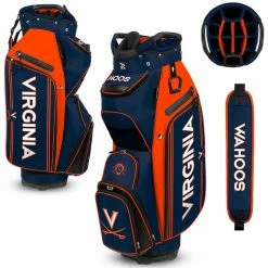 Team Effort NCAA Bucket III Cooler Cart Bag -Golf Balls Sales team effort ncaa bucket 3 cooler cart bag virginia cavaliers itempicture
