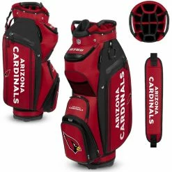 Team Effort NFL Bucket III Cooler Cart Bag -Golf Balls Sales team effort nfl bucket 3 cooler cart bag arizona cardinals itempicture